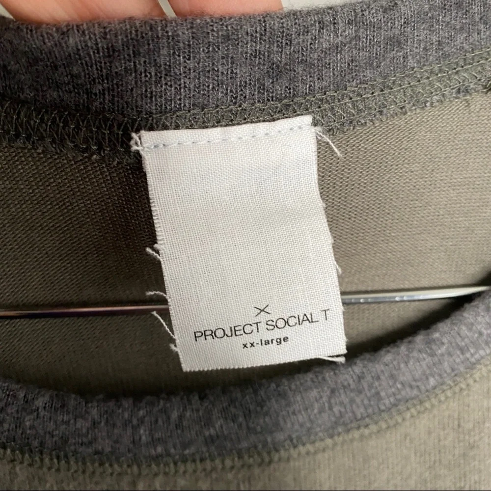 Project social T chelsea raglan sleeve sweatshirt - Picture 7 of 10